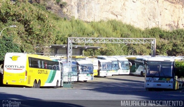 Empresa Gontijo de Transportes 8785 na cidade de Belo Horizonte, Minas Gerais, Brasil, por Maurício Nascimento. ID da foto: 3759582.