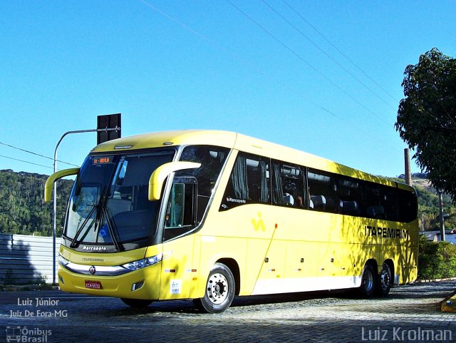 Viação Itapemirim 60657 na cidade de Juiz de Fora, Minas Gerais, Brasil, por Luiz Krolman. ID da foto: 3760307.