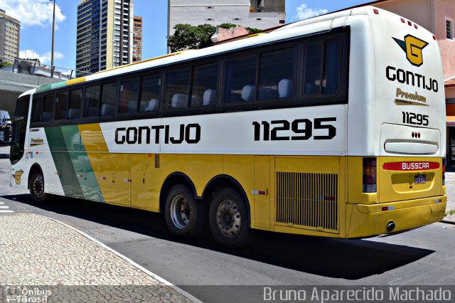 Empresa Gontijo de Transportes 11295 na cidade de Belo Horizonte, Minas Gerais, Brasil, por Bruno Aparecido Machado. ID da foto: 3760261.