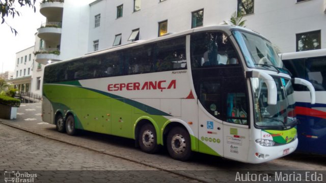 Auto Viação Esperança Campos RJ 507.008 na cidade de São Lourenço, Minas Gerais, Brasil, por Elias  Junior. Número da foto: #3759947.