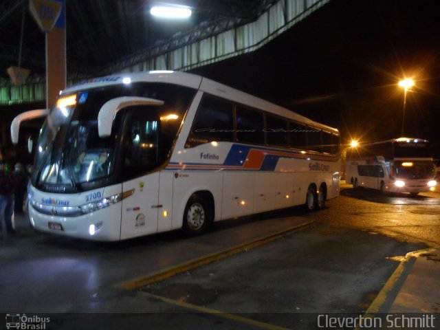 VUSC - Viação União Santa Cruz 2700 na cidade de Santa Cruz do Sul, Rio Grande do Sul, Brasil, por Cleverton Schmitt. Número da foto: #3760863.