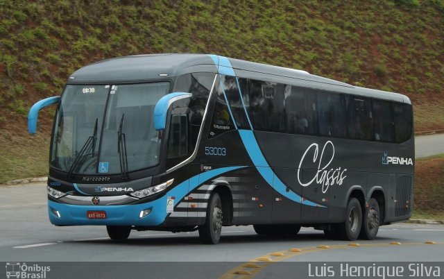 Empresa de Ônibus Nossa Senhora da Penha 53003 na cidade de Aparecida, São Paulo, Brasil, por Luis Henrique Silva. Número da foto: #3760534.