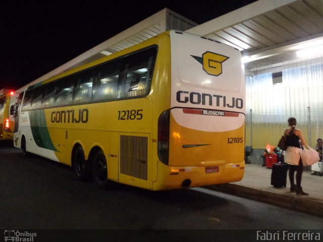 Empresa Gontijo de Transportes 12185 na cidade de Belo Horizonte, Minas Gerais, Brasil, por Fabri Ferreira. ID da foto: 3759864.