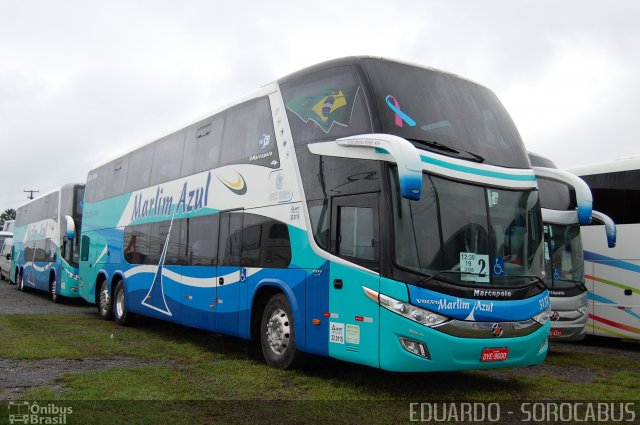 Marlim Azul Turismo 3137 na cidade de São Paulo, São Paulo, Brasil, por EDUARDO - SOROCABUS. Número da foto: #3763471.