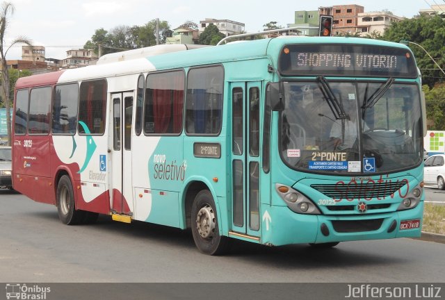 Santa Zita Transportes Coletivos 30125 na cidade de Cariacica, Espírito Santo, Brasil, por J.  Luiz. Número da foto: #3763721.