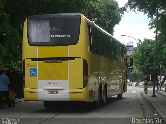 Viação Itapemirim 45629 na cidade de São Paulo, São Paulo, Brasil, por Douglas Yuri. ID da foto: 3761485.