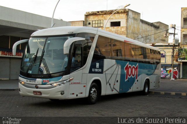 Auto Viação 1001 RJ 108.245 na cidade de Campos dos Goytacazes, Rio de Janeiro, Brasil, por Lucas de Souza Pereira. Número da foto: #3761654.