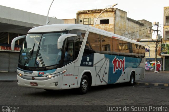 Auto Viação 1001 RJ 108.245 na cidade de Campos dos Goytacazes, Rio de Janeiro, Brasil, por Lucas de Souza Pereira. ID da foto: 3761654.