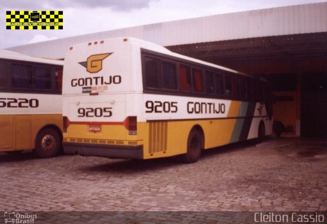 Empresa Gontijo de Transportes 9205 na cidade de Aparecida, São Paulo, Brasil, por Cleiton Cassio. ID da foto: 3763097.