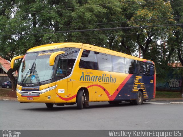 Expresso Amarelinho 350 na cidade de Sorocaba, São Paulo, Brasil, por Weslley Kelvin Batista. ID da foto: 3763017.