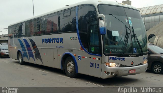 Frantur Locadora 2012 na cidade de São Paulo, São Paulo, Brasil, por Asprilla Matheus. Número da foto: #3761175.