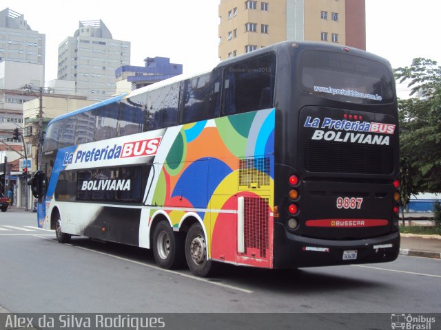La Preferida Bus 9887 na cidade de São Paulo, São Paulo, Brasil, por Alex da Silva Rodrigues. Número da foto: #3763722.