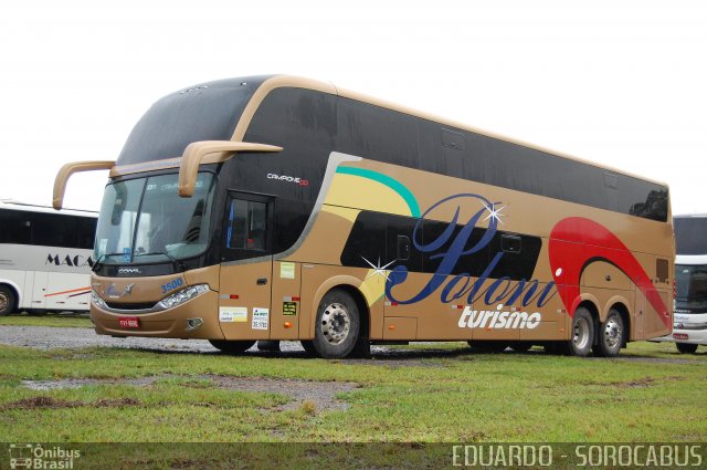 Poloni Turismo 3500 na cidade de São Paulo, São Paulo, Brasil, por EDUARDO - SOROCABUS. Número da foto: #3763539.