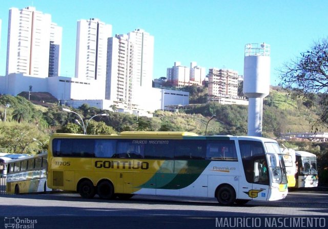 Empresa Gontijo de Transportes 11705 na cidade de Belo Horizonte, Minas Gerais, Brasil, por Maurício Nascimento. ID da foto: 3763689.