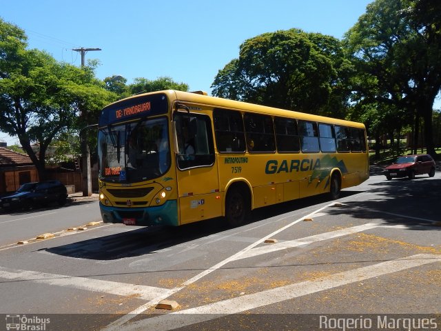 Viação Garcia 7519 na cidade de Jandaia do Sul, Paraná, Brasil, por Rogerio Marques. Número da foto: #3762108.