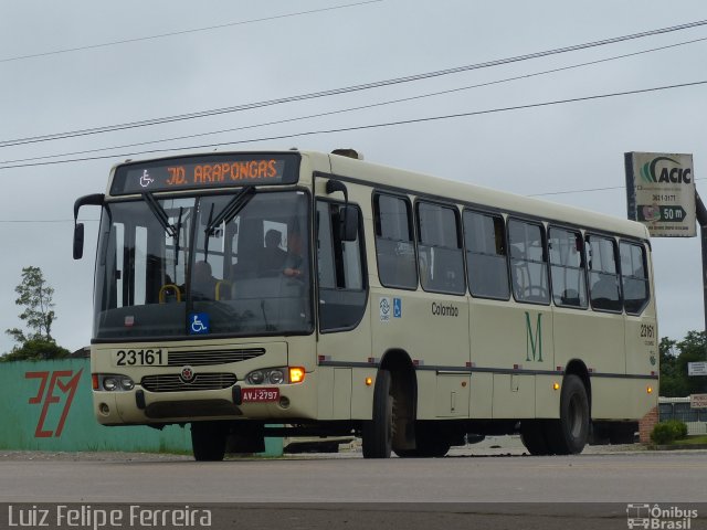 Viação Colombo 23161 na cidade de Colombo, Paraná, Brasil, por Luiz Felipe Ferreira. ID da foto: 3811942.