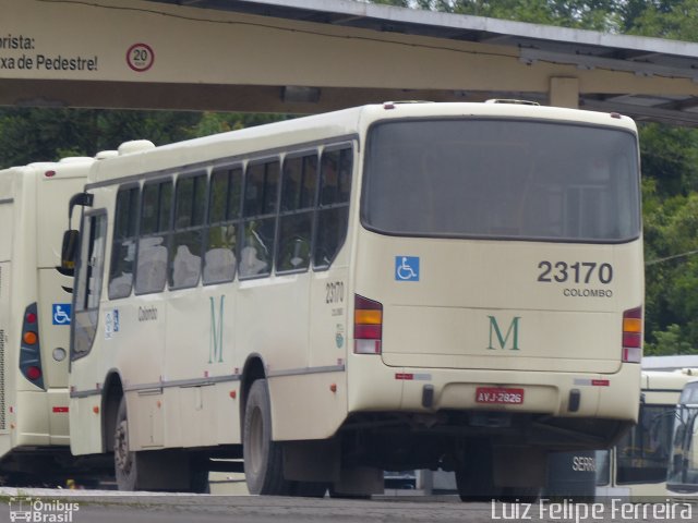 Viação Colombo 23170 na cidade de Colombo, Paraná, Brasil, por Luiz Felipe Ferreira. ID da foto: 3811938.