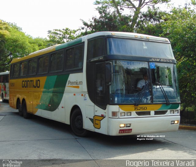 Empresa Gontijo de Transportes 15250 na cidade de São Paulo, São Paulo, Brasil, por Rogério Teixeira Varadi. ID da foto: 3810871.