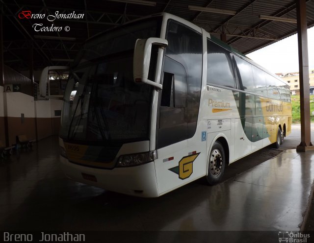 Empresa Gontijo de Transportes 11695 na cidade de São Gotardo, Minas Gerais, Brasil, por Breno  Jonathan. Número da foto: #3811828.