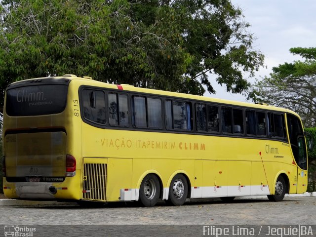 Viação Itapemirim 8113 na cidade de Jequié, Bahia, Brasil, por Filipe Lima. ID da foto: 3812244.