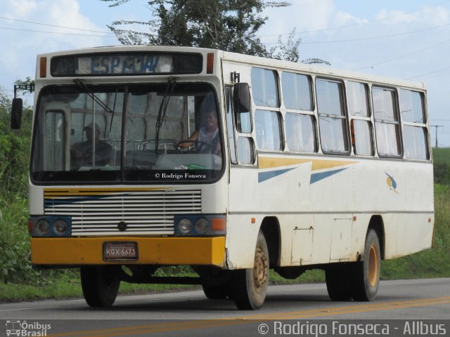 Ônibus Particulares 6671 na cidade de Messias, Alagoas, Brasil, por Rodrigo Fonseca. Número da foto: #3811720.