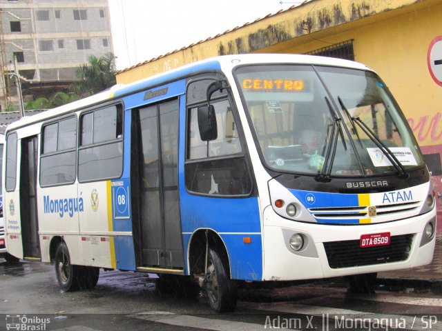 ATAM - Associação do Transporte Alternativo de Mongaguá 08 na cidade de Mongaguá, São Paulo, Brasil, por Adam Xavier Rodrigues Lima. Número da foto: #3831615.