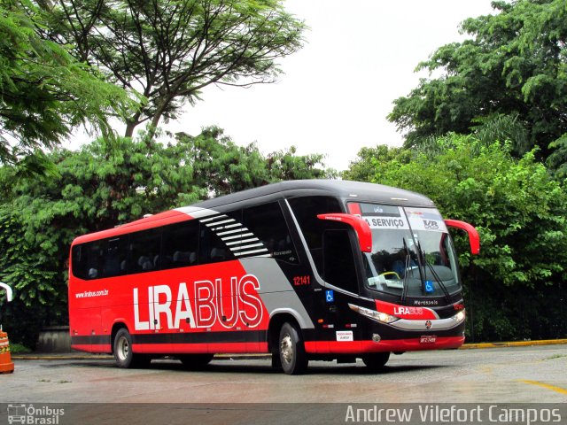 Lirabus 12141 na cidade de São Paulo, São Paulo, Brasil, por Andrew Campos. Número da foto: #3831621.