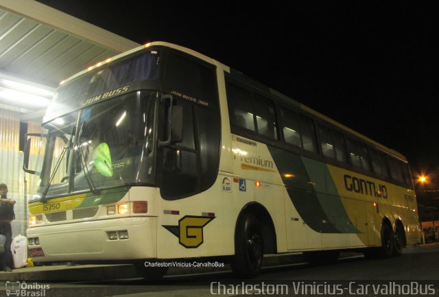 Empresa Gontijo de Transportes 15750 na cidade de Belo Horizonte, Minas Gerais, Brasil, por Charlestom Vinicius Carvalho Silva. Número da foto: #3830905.
