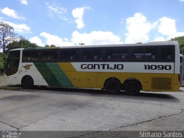 Empresa Gontijo de Transportes 11090 na cidade de São Paulo, São Paulo, Brasil, por Stefano  Rodrigues dos Santos. Número da foto: #3833888.