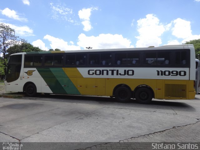 Empresa Gontijo de Transportes 11090 na cidade de São Paulo, São Paulo, Brasil, por Stefano  Rodrigues dos Santos. ID da foto: 3833888.