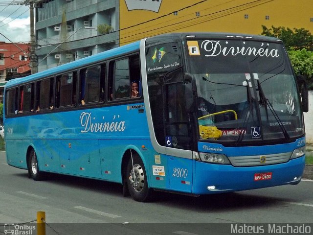 Divinéia Turismo 2800 na cidade de Aparecida, São Paulo, Brasil, por Mateus Machado. Número da foto: #3835027.