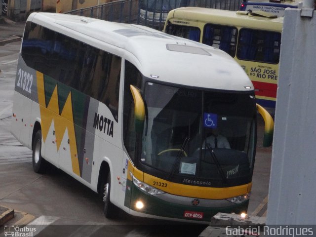 Viação Motta 21322 na cidade de São José do Rio Preto, São Paulo, Brasil, por Gabriel Rodrigues. Número da foto: #3835031.