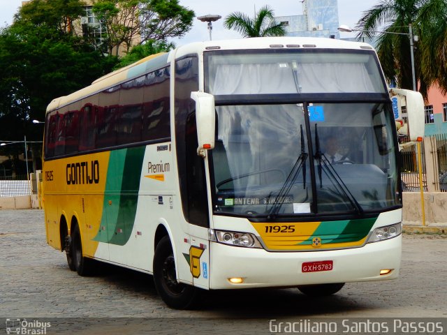 Empresa Gontijo de Transportes 11925 na cidade de Governador Valadares, Minas Gerais, Brasil, por Graciliano Santos Passos. Número da foto: #3832906.