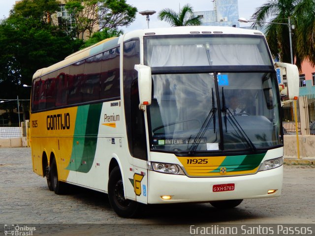 Empresa Gontijo de Transportes 11925 na cidade de Governador Valadares, Minas Gerais, Brasil, por Graciliano Santos Passos. ID da foto: 3832906.