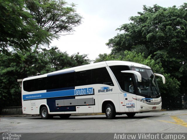 VIDA - Viação Danúbio Azul 10.015 na cidade de São Paulo, São Paulo, Brasil, por Andrew Campos. Número da foto: #3833987.