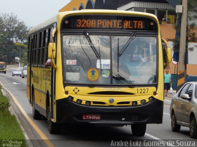 Viação Sul Fluminense 1227 na cidade de Volta Redonda, Rio de Janeiro, Brasil, por André Luiz Gomes de Souza. ID da foto: 3834734.