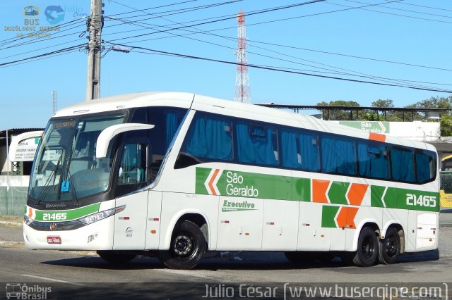 Cia. São Geraldo de Viação 21465 na cidade de Aracaju, Sergipe, Brasil, por Julio Cesar  Barbosa Martins. Número da foto: #3834531.
