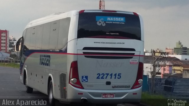 Viação Nasser 227115 na cidade de Campinas, São Paulo, Brasil, por Alex Aparecido. Número da foto: #3834267.