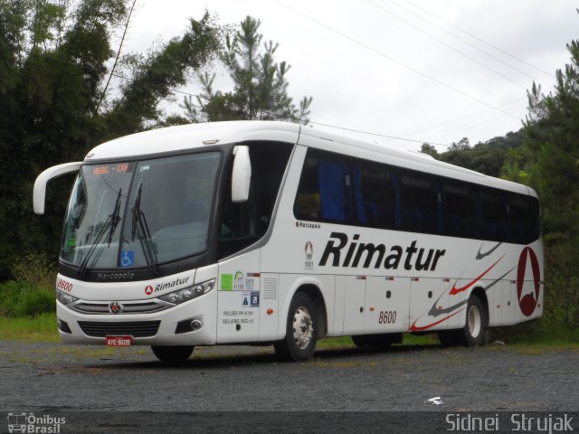 Rimatur Transportes 8600 na cidade de Gaspar, Santa Catarina, Brasil, por Sidnei Machado Strujak. Número da foto: #3834910.