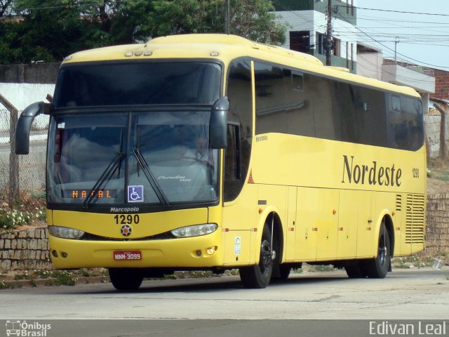 Viação Nordeste 1290 na cidade de Natal, Rio Grande do Norte, Brasil, por Edivan Leal. Número da foto: #3836582.