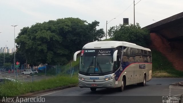 Viação Nasser 226115 na cidade de Campinas, São Paulo, Brasil, por Alex Aparecido. Número da foto: #3838751.