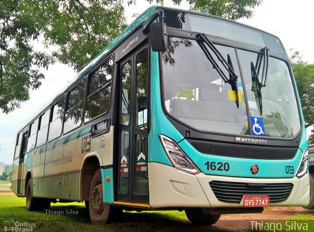 UTB - União Transporte Brasília 1620 na cidade de Brasília, Distrito Federal, Brasil, por Thiago Silva . ID da foto: 3838986.