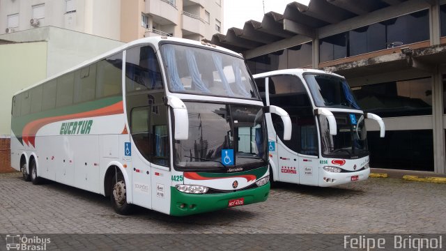 Eucatur - Empresa União Cascavel de Transportes e Turismo 4425 na cidade de Florianópolis, Santa Catarina, Brasil, por Felipe  Brignol. Número da foto: #3838898.