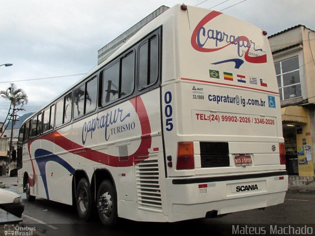 Capratur Turismo 005 na cidade de Rio Claro, Rio de Janeiro, Brasil, por Mateus Machado. Número da foto: #3838988.