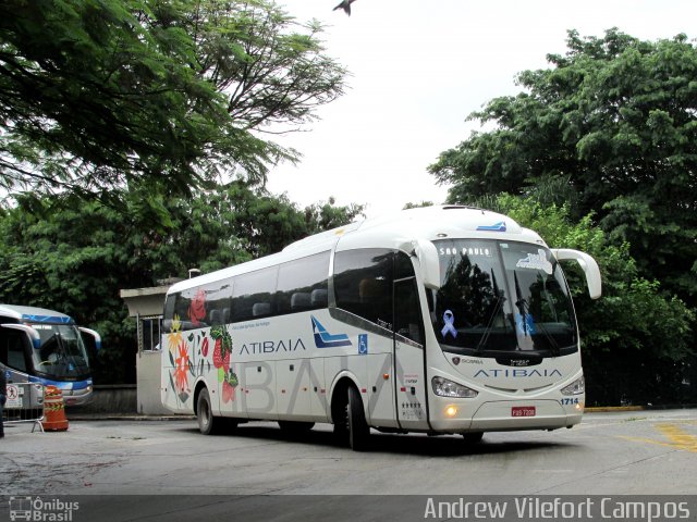 Viação Atibaia São Paulo 1714 na cidade de São Paulo, São Paulo, Brasil, por Andrew Campos. Número da foto: #3838288.
