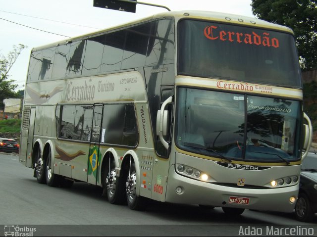 Cerradão Turismo 6000 na cidade de Belo Horizonte, Minas Gerais, Brasil, por Adão Raimundo Marcelino. ID da foto: 3839052.