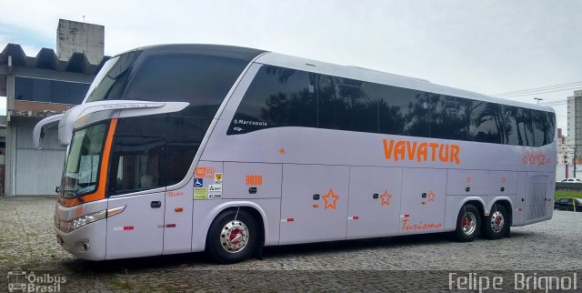 Vavatur Transporte e Turismo 9000 na cidade de Florianópolis, Santa Catarina, Brasil, por Felipe  Brignol. Número da foto: #3838874.