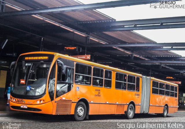 Viação Tamandaré KA689 na cidade de Curitiba, Paraná, Brasil, por Sergio Guilherme Ketes. Número da foto: #3838955.
