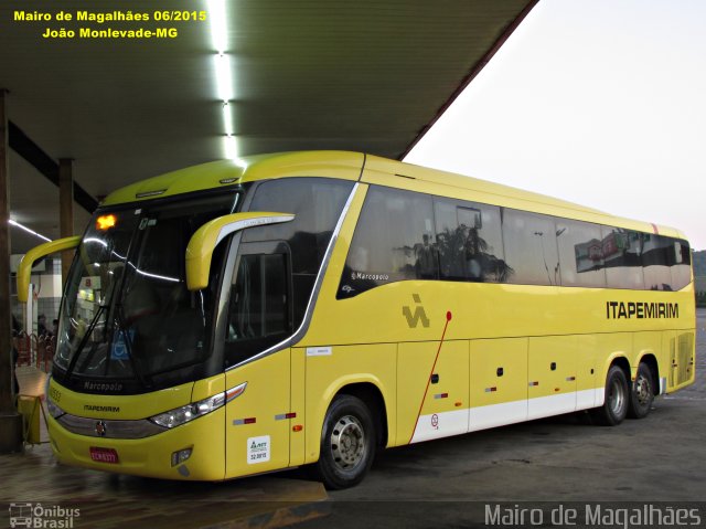 Viação Itapemirim 60553 na cidade de João Monlevade, Minas Gerais, Brasil, por Mairo de Magalhães. ID da foto: 3839728.