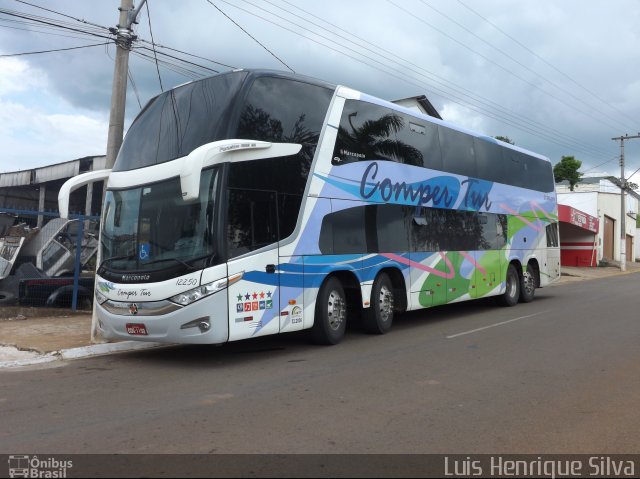 ComperTur Transportes Turísticos 12250 na cidade de Três Pontas, Minas Gerais, Brasil, por Luis Henrique Silva. Número da foto: #3840285.